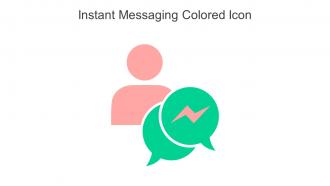 Instant Messaging Colored Icon In Powerpoint Pptx Png And Editable Eps Format
