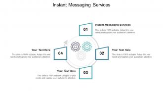 Instant messaging services ppt powerpoint presentation summary templates cpb