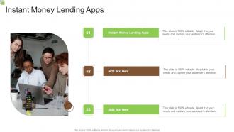 Instant Money Lending Apps In Powerpoint And Google Slides Cpb