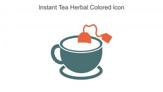 Instant Tea Herbal Colored Icon In Powerpoint Pptx Png And Editable Eps Format