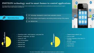 Insteon Technology Used In Smart Homes To Control Applications Iot Smart Homes Automation IOT SS