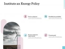 Institute an energy policy ppt powerpoint presentation gallery introduction
