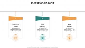 Institutional Credit In Powerpoint And Google Slides Cpb