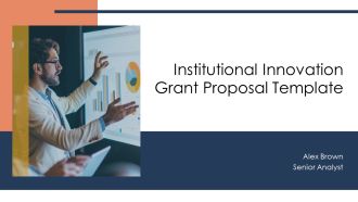 Institutional Innovation Grant Proposal Template PPT Slides ACP