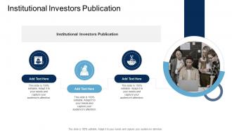 Institutional Investors Publication In Powerpoint And Google Slides Cpb