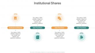 Institutional Shares In Powerpoint And Google Slides Cpb