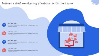 Instore Retail Marketing Strategic Initiatives Icon