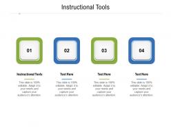 Instructional tools ppt powerpoint presentation show good cpb