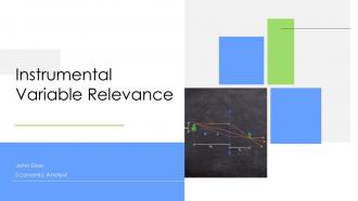 Instrumental Variable Relevance PPT Example ACP