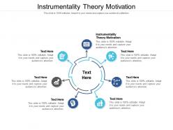 Instrumentality theory motivation ppt powerpoint presentation guidelines cpb