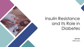 Insulin Resistance And Its Role In Diabetes PPT Designs AT