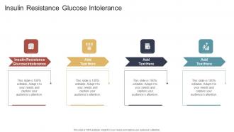 Insulin Resistance Glucose Intolerance In Powerpoint And Google Slides Cpb