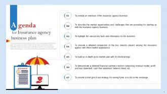 Insurance Agency Business Plan Powerpoint Presentation Slides