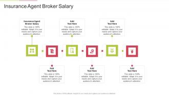 Insurance Agent Broker Salary In Powerpoint And Google Slides Cpb