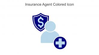 Insurance Agent Colored Icon In Powerpoint Pptx Png And Editable Eps Format