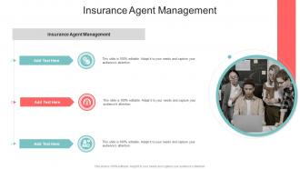 Insurance Agent Management In Powerpoint And Google Slides Cpb