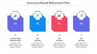 Insurance Based Retirement Plan Ppt Powerpoint Presentation Styles Samples Cpb