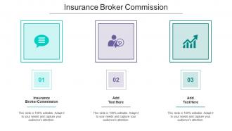 Insurance Broker Commission Ppt Powerpoint Presentation Ideas Gallery Cpb