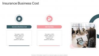 Insurance Business Cost In Powerpoint And Google Slides Cpb