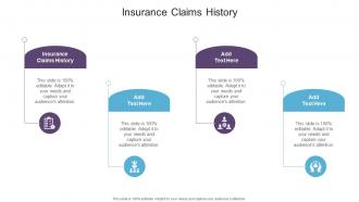 Insurance Claims History In Powerpoint And Google Slides Cpb