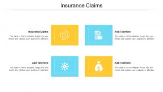 Insurance Claims Ppt Powerpoint Presentation Show Gridlines Cpb