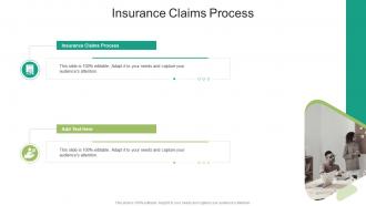 Insurance Claims Process In Powerpoint And Google Slides Cpb