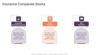 Insurance Companies Stocks In Powerpoint And Google Slides Cpb