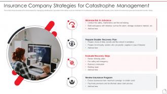 Insurance Company Strategies For Catastrophe Management