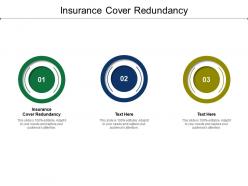 Insurance cover redundancy ppt powerpoint presentation gallery guide cpb