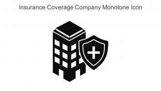 Insurance Coverage Company Monotone Icon In Powerpoint Pptx Png And Editable Eps Format