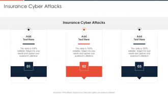 Insurance Cyber Attacks In Powerpoint And Google Slides CPB
