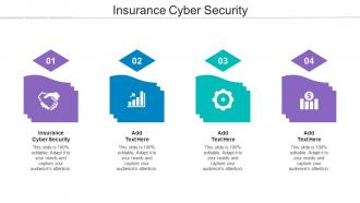Insurance Cyber Security Ppt Powerpoint Presentation Summary Structure Cpb
