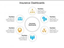 Insurance dashboards ppt powerpoint presentation inspiration themes cpb