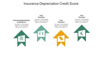 Insurance depreciation credit score ppt powerpoint presentation outline portfolio cpb