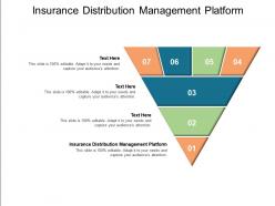 Insurance distribution management platform ppt powerpoint presentation infographics ideas cpb