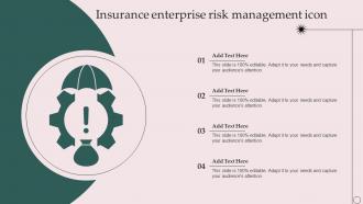 Insurance Enterprise Risk Management Icon