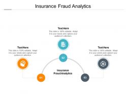 Insurance fraud analytics ppt powerpoint presentation inspiration templates cpb