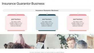 Insurance Guarantor Business In Powerpoint And Google Slides Cpb