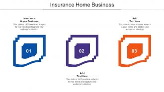 Insurance Home Business Ppt Powerpoint Presentation File Model Cpb