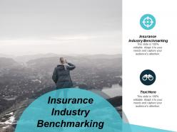 Insurance industry benchmarking ppt powerpoint presentation styles gallery cpb