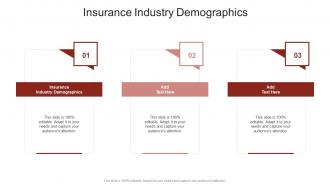 Insurance Industry Demographics In Powerpoint And Google Slides Cpb