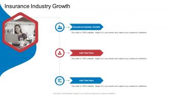 Insurance Industry Growth In Powerpoint And Google Slides Cpb