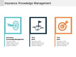 Insurance knowledge management ppt powerpoint presentation styles icon cpb