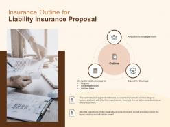 Insurance Outline For Liability Insurance Proposal Ppt Slides