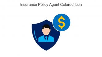 Insurance Policy Agent Colored Icon In Powerpoint Pptx Png And Editable Eps Format