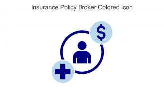 Insurance Policy Broker Colored Icon In Powerpoint Pptx Png And Editable Eps Format