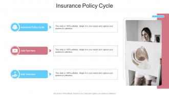Insurance Policy Cycle In Powerpoint And Google Slides Cpb