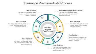 Insurance premium audit process ppt powerpoint presentation infographics demonstration cpb
