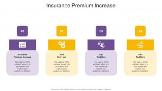 Insurance Premium Increase In Powerpoint And Google Slides Cpb