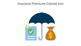 Insurance Premiums Colored Icon In Powerpoint Pptx Png And Editable Eps Format